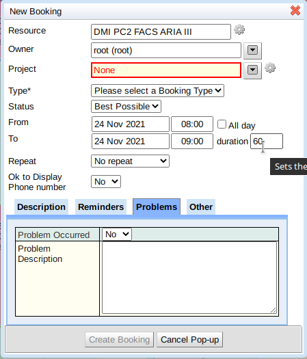 booking popup after 4 3