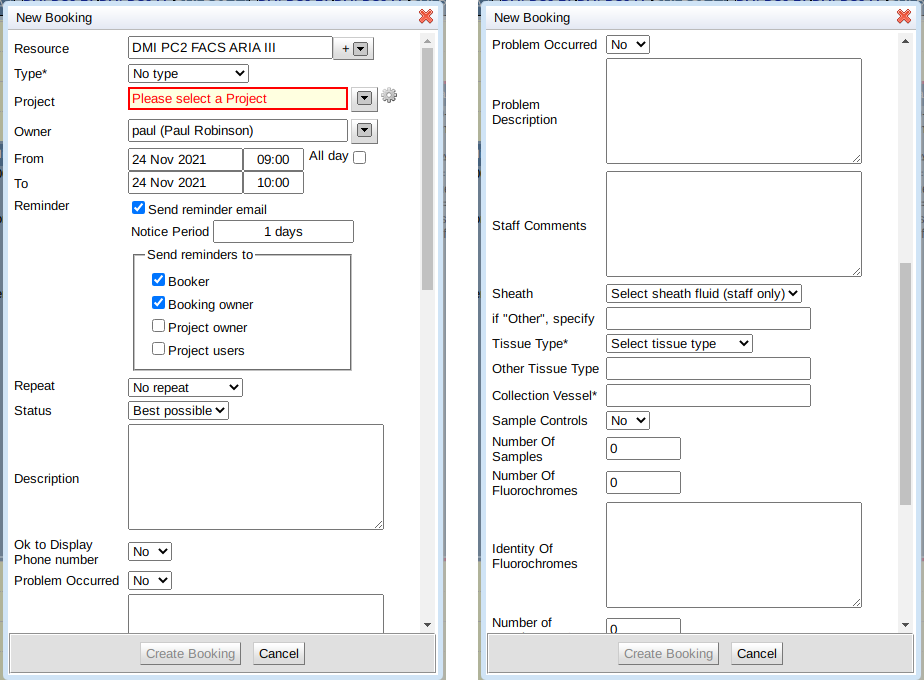 booking popup after 6 1 2